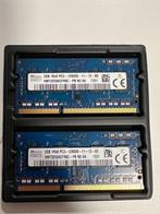 Mémoire RAM portable 2x2Go DDR3 1600 MHz, Informatique & Logiciels, Comme neuf, 4 GB, Laptop, Enlèvement ou Envoi