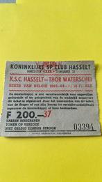 Hasselt Waterschei-ticket 30/10/83 Beker van België, Verzenden