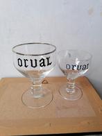 ORVAL 2 GLAZEN, Verzamelen, Glas en Drinkglazen, Ophalen of Verzenden, Zo goed als nieuw