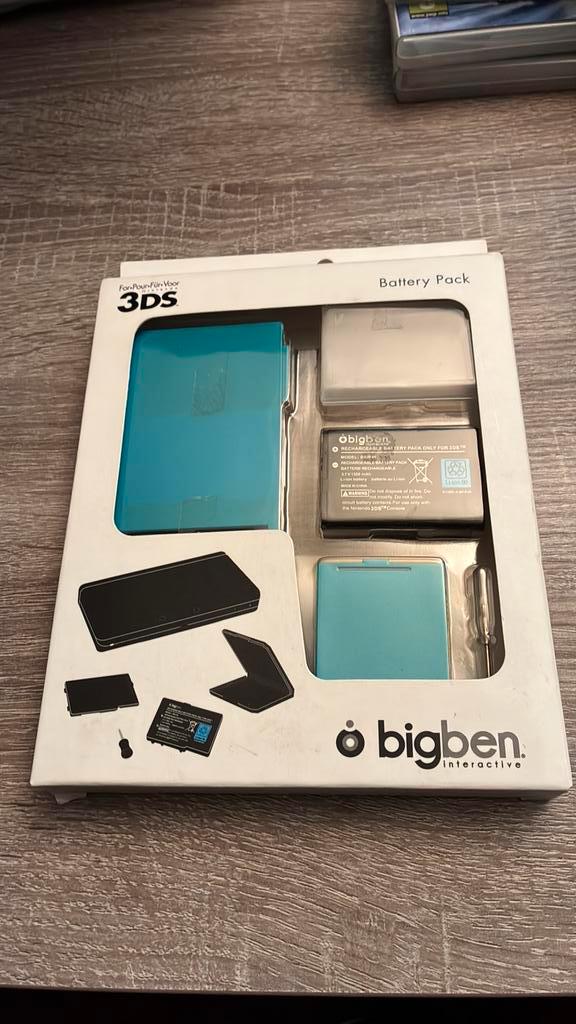 3DS Battery Pack, Games en Spelcomputers, Spelcomputers | Nintendo DS, Nieuw, DS Original of Phat, Blauw, Ophalen of Verzenden