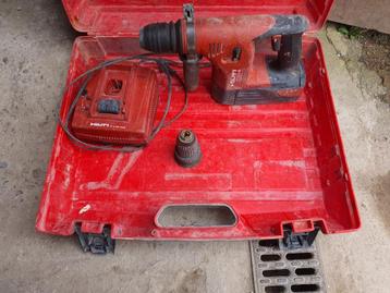 Hilti TE 6-A36 Volt klopboormachine zwaarste versie van hilt, Doe-het-zelf en Bouw, Boor- en/of Breekhamer, Variabele snelheid