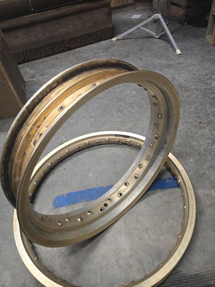 2 Velgen Africa Twin XRV750  RD07, Motoren, Onderdelen | Oldtimers, Ophalen