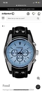 1x gedragen, klein krasje op merk fossil., Handtassen en Accessoires, Horloges | Heren, Ophalen, Zo goed als nieuw