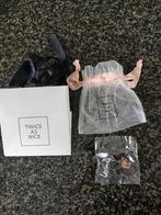 Armband rose goudkleur nieuw twice as nice, Handtassen en Accessoires, Ophalen of Verzenden, Nieuw, Roze, Staal