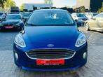 Ford Fiesta 1.0i Titanium Ecoboos 1J Garantie Led Face-Lift, Auto's, Ford, Euro 6, Blauw, Leder, Bedrijf