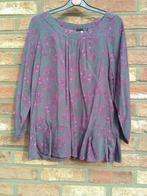 Blouse manches 3/4 gris et violet motifs cachemire/Paisley, Vêtements | Femmes, Blouses & Tuniques, Comme neuf, Taille 42/44 (L)