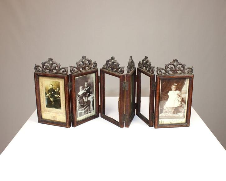 opvouwbare fotolijst, Antiek en Kunst, Curiosa en Brocante, Ophalen of Verzenden