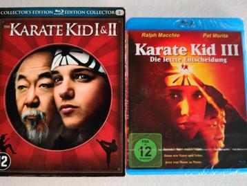 Blu-ray set the karate kid trilogie 1,2,3