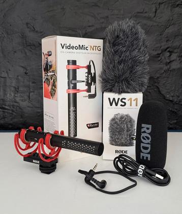 RODE VideoMic NTG (Volledige Kit) - Røde beschikbaar voor biedingen