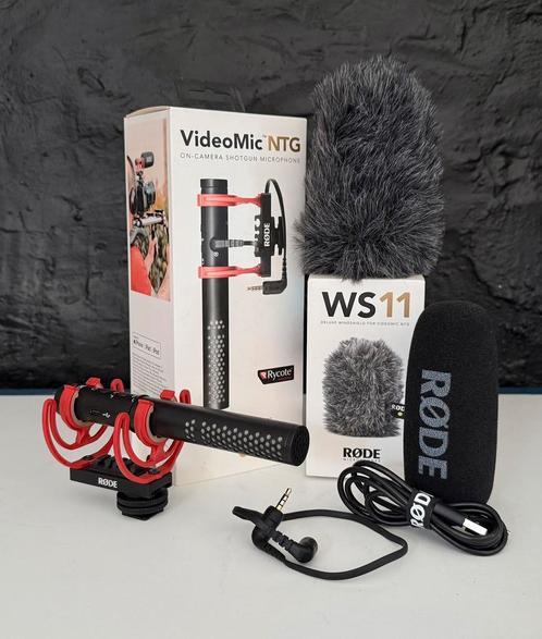 RODE VideoMic NTG (Volledige Kit) - Røde, Audio, Tv en Foto, Professionele apparaten, Zo goed als nieuw, Audio, Ophalen of Verzenden