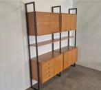Vintage Freestanding Wall unit 1960s, Ophalen of Verzenden, Gebruikt, Met deur(en)