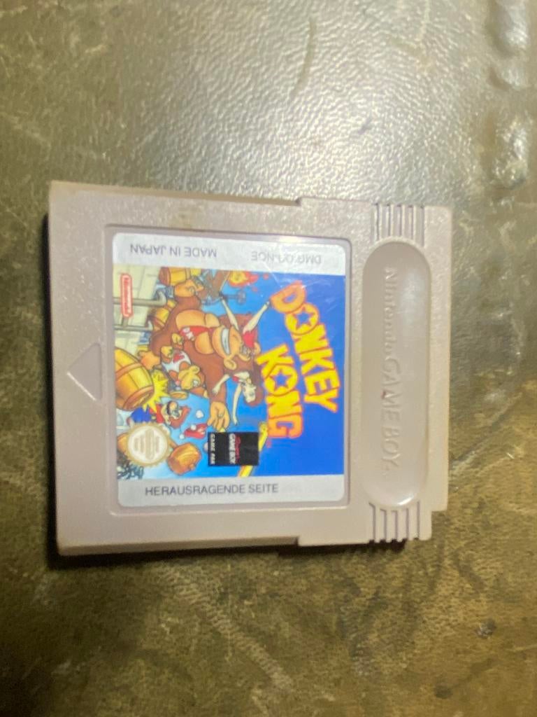 Donkey kong sur gameboy, Enlèvement, Comme neuf