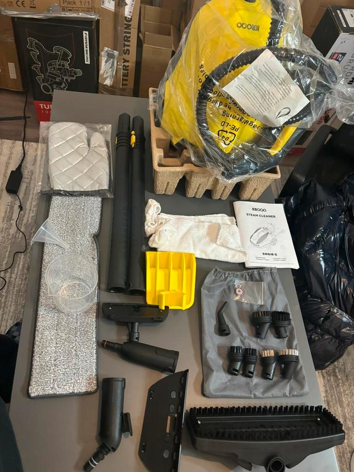 Nettoyeur vapeur KROOO – modèle SW618-D, Electroménager, Vapeurs, Neuf, Nettoyeur à vapeur, Enlèvement ou Envoi