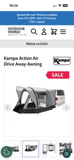 opblaasbare voortent, Ophalen, Zo goed als nieuw