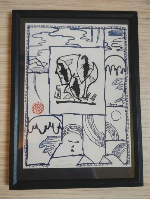 Pierre Alechinsky, Antiek en Kunst, Kunst | Etsen en Gravures, Ophalen of Verzenden