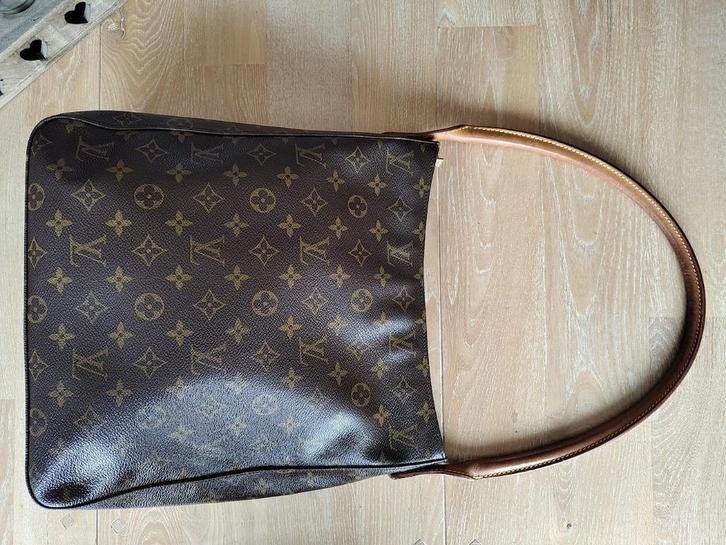 Louis Vuitton Shoulder Bag Looping GM. Authentiek, Handtassen en Accessoires, Tassen | Damestassen, Gebruikt, Shopper, Bruin, Ophalen of Verzenden