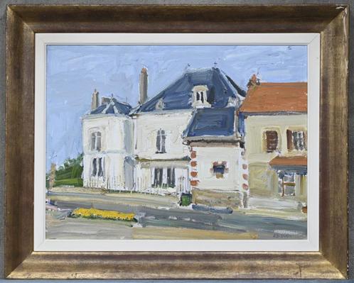 Albert DE DEKEN (1915-2003) Schilderij op doek, gesigneerd, Antiek en Kunst, Kunst | Schilderijen | Klassiek, Ophalen of Verzenden