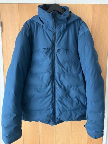Warme blauwe winter-ski-jas Decathlon Wedze maat XXL met kap beschikbaar voor biedingen