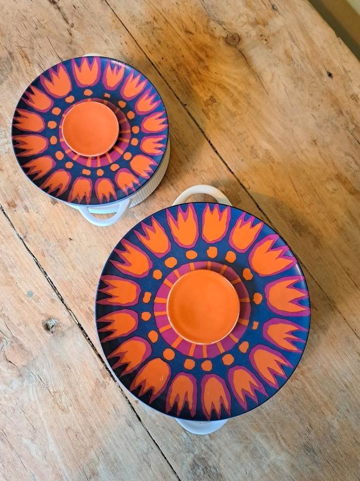 Vintage Thomas Flammkuchen kookpotten, Huis en Inrichting, Keuken | Servies, Zo goed als nieuw, Ophalen of Verzenden