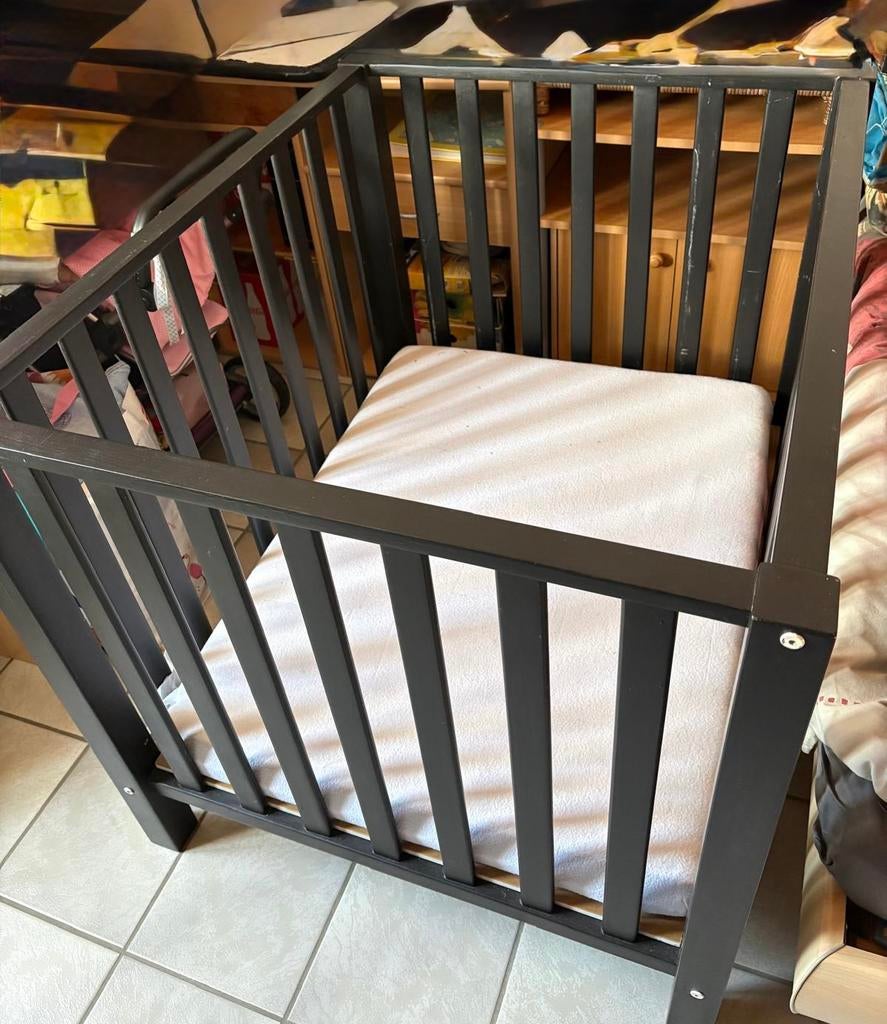 Park - bed plus matras, Kinderen en Baby's, Babyparken, Ophalen, Gebruikt, In hoogte verstelbaar