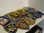 Police patches usa collection badge écussons lot, Ophalen of Verzenden