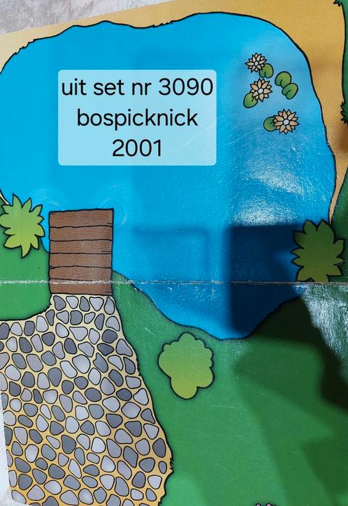 Lego duplo kartonnen speelplaten(3089-3090)uit 2001, Enfants & Bébés, Jouets | Duplo & Lego, Comme neuf, Duplo, Enlèvement ou Envoi
