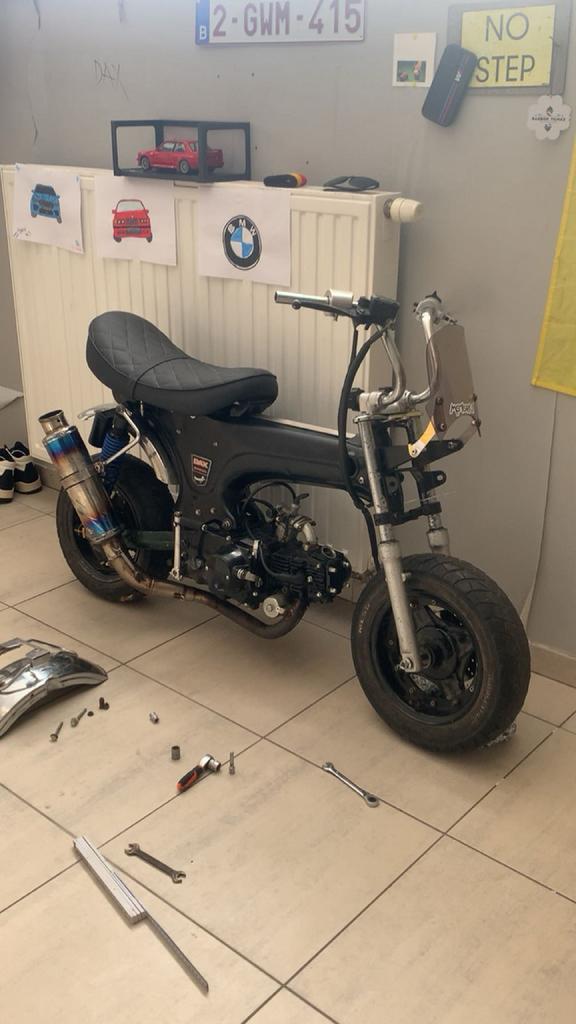 Dax project, Fietsen en Brommers, Minibikes, Midibikes en Pitbikes, Zo goed als nieuw, Ophalen