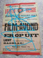 Poster Affiche Unie Antwerpen Toneel Bezetting Vakbond VNV, Verzenden, Nieuw, Film en Tv