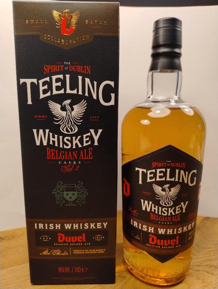Teeling Duvel editie 2 Irish Whiskey / Whisky, Collections, Vins, Neuf, Autres types, Autres régions, Enlèvement