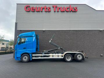 Mercedes-Benz Actros 2545 6X2 MET HIAB MULTILIFT XR21S61 HAA beschikbaar voor biedingen