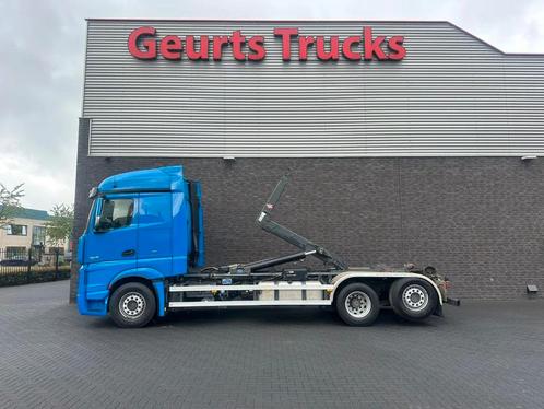 Mercedes-Benz Actros 2545 6X2 MET HIAB MULTILIFT XR21S61 HAA, Auto's, Vrachtwagens, ABS, Achteruitrijcamera, Airconditioning, Centrale vergrendeling