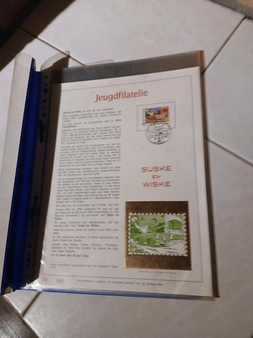 jeugdfilatelie suske en wiske 1987, Postzegels en Munten, Postzegels | Thematische zegels, Gestempeld, Overige thema's, Ophalen of Verzenden