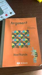 Argument - meetkunde, Ophalen of Verzenden, Zo goed als nieuw, Nederlands, Jennekens