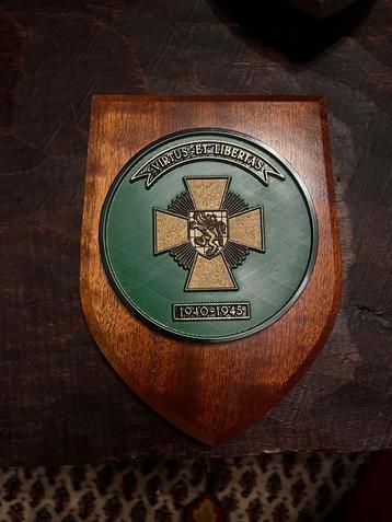 Collection de plaques militaires belges (23 pièces), Enlèvement ou Envoi, Armée de terre, Emblème ou Badge