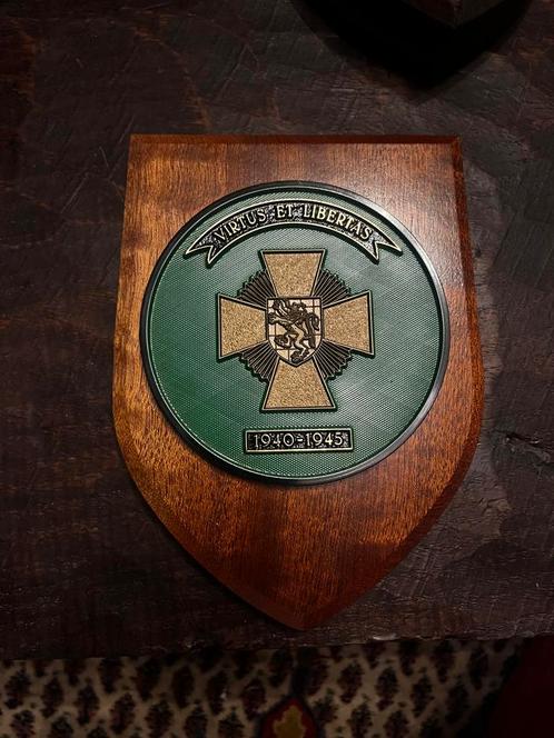 Verzameling Belgische militaire plaquettes (22stuks), Verzamelen, Militaria | Algemeen, Landmacht, Embleem of Badge, Ophalen of Verzenden