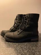 veterboots, Kleding | Dames, Schoenen, Zwart, Lage of Enkellaarzen, Ophalen of Verzenden, Zo goed als nieuw