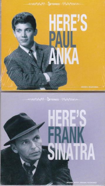 Paul Anka + Frank Sinatra cd's beschikbaar voor biedingen
