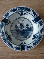 Delfts blauwe asbak van aardewerk, Ophalen of Verzenden