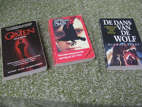 Klassieke thrillers The Omen deel 1 & 2 de dans van de wolf, Boeken, Thrillers, Gelezen, Amerika, Ophalen of Verzenden