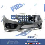 W205 GT AMG VOORBUMPER C KLASSE BUMPER + PANAMERICANA GRIL o, Gebruikt, Voor, Mercedes-Benz, Ophalen of Verzenden