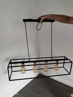 Hanglamp plafondlamp zwart, Huis en Inrichting, Lampen | Hanglampen, Ophalen, Zo goed als nieuw