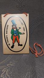 Plastieken medaille De Pikante Kastaars 1983 Aalst Carnaval, Ophalen of Verzenden, Overige materialen