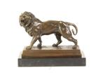 bronzen beeld van een leeuw ,brons , leeuw , beeld , kado, Antiek en Kunst, Ophalen of Verzenden