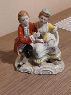 Decoratief beeldje : Elegant gekleed koppeltje, Verzenden, Zo goed als nieuw, Mens