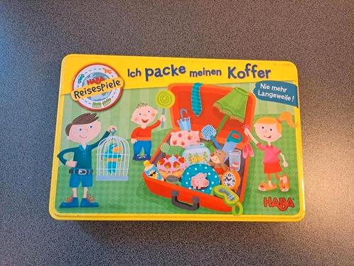 Haba spel "Ik pak mijn koffer", Kinderen en Baby's, Speelgoed | Educatief en Creatief, Zo goed als nieuw, Ophalen of Verzenden