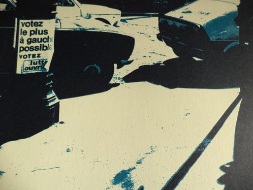 Marc De Boever Votez le plus à gauche possible gesign. litho, Antiek en Kunst, Kunst | Litho's en Zeefdrukken, Ophalen of Verzenden