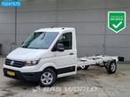 Volkswagen Crafter 102pk Chassis Cabine 449cm wielbasis Airc, Autos, Camionnettes & Utilitaires, Tissu, Achat, 3 places, 4 cylindres