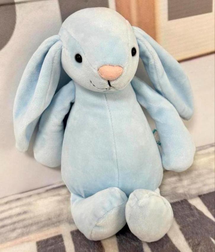 Jellycat My bunny blue 10” zeldzaam Blauw konijn knuffel, Kinderen en Baby's, Speelgoed | Knuffels en Pluche, Nieuw, Konijn, Ophalen of Verzenden