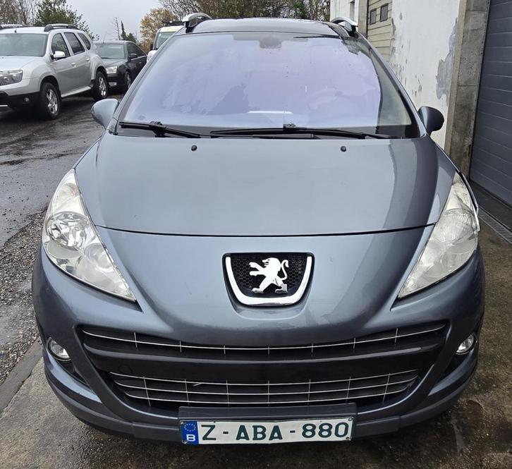 PEUGEOT 207 SW 1.6 HDI 2010 LEDER/AIRCO/PANO/154.000 KM, Auto's, Peugeot, Bedrijf, Te koop, ABS, Airbags, Boordcomputer, Centrale vergrendeling