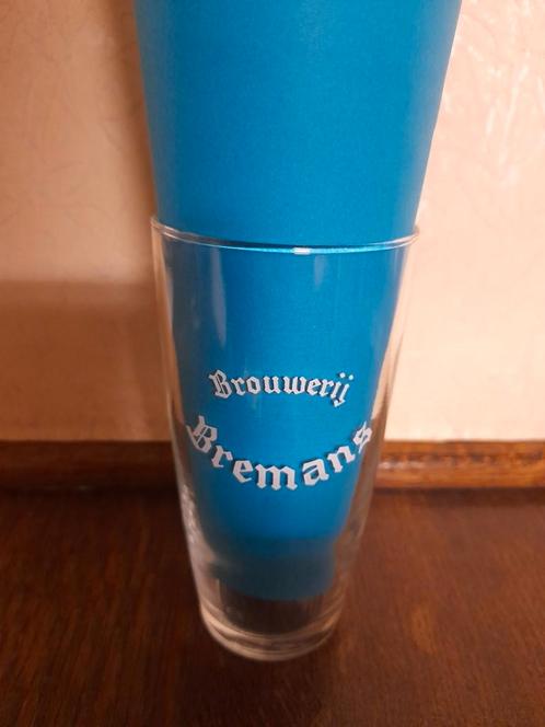 Bierglas brouwerij Bremans, Verzamelen, Glas en Drinkglazen, Gebruikt, Bierglas, Ophalen of Verzenden